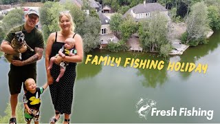 Family Fishing Holiday at Whelford Pools [upl. by Norita]