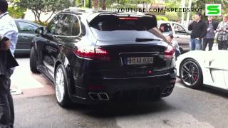 Mansory Cayenne driving away [upl. by Zelazny597]