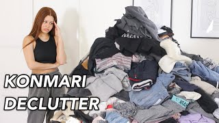 KONMARI DECLUTTER  MARIE KONDO METHOD [upl. by Egwin935]