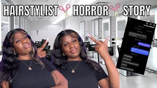 NYC HAIR STYLIST HORROR STORY RECEIPTS  STORYTIME [upl. by Nahc]