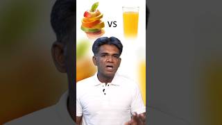 Whole fruit Vs Fruit juice  Which is healthier fruits healthyfruits fruitjuice healthyfoods [upl. by Renado]