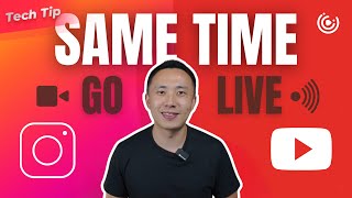 How to Go Live on YouTube and Instagram at the same time with YoloBox series [upl. by Asirral519]