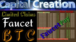 Termux Tutorial  Faucet BTC  Limited Claims  New Script [upl. by Htederem]