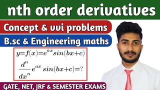 nth order derivatives  bsc mathematics  engineering mathematics [upl. by Cantlon42]