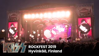 KISS  Rockfest Hyvinkää Finland 2019 4K [upl. by Boccaj382]