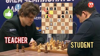 Magnus Carlsen vs Eric Hansen   World Rapid Chess [upl. by Mya]