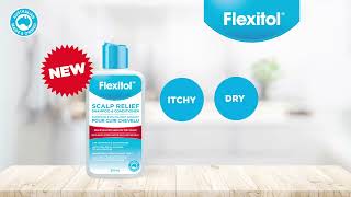 Flexitol USA  Scalp Relief Care  Scalp Relief Serum  Scalp Relief Shampoo amp Conditioner [upl. by Shanleigh]