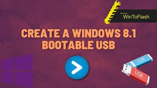 How to create a Windows 81 Bootable USB  Level 1 [upl. by Standice]