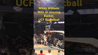 Mikey Williams showed why he will be a star at UCF What an amazing shot ucf basketball NCAA [upl. by Ahsyek]