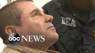 El Chapo found guilty by jury in Brooklyn federal court [upl. by Eimarej]