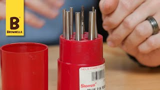 Product Spotlight Starrett Gunsmiths Punches [upl. by Denys961]