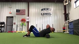 Thoracic Extension Over Foam Roller [upl. by Sitelc]