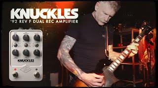 Knuckles ‘92 Rev F Dual Rec Amplifier  UAFX Pedals [upl. by Alilahk]