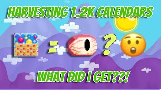 Growtopia  Harvesting 12k Winterfest Calendars what did i get [upl. by Jeff]