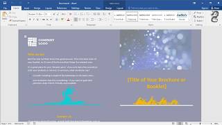Booklet in Word [upl. by Samalla]
