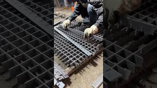 Steel Grating Production Process [upl. by Chaddy]