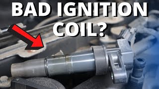 SYMPTOMS OF A BAD IGNITION COIL [upl. by Gelman438]