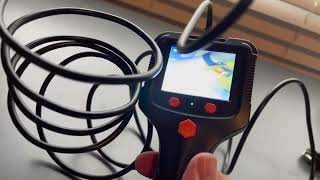 Daxiongmao Borescope Endoscope Camera with Light IP67 Waterproof Endoscope Review [upl. by Mari]