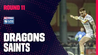 Highlights  Catalans Dragons v St Helens Round 11 2023 Betfred Super League [upl. by Basso133]