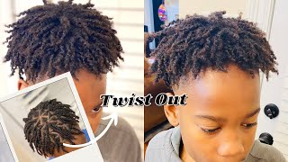 How to do twist On short hair 2020 [upl. by Lekzehcey207]