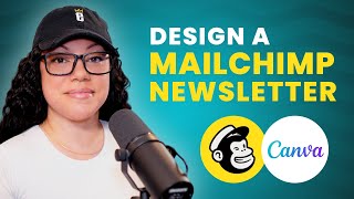 How to Design an Email Newsletter in Mailchimp with help from Canva [upl. by Schwitzer]