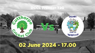 Cutthorpe CC 1st XI Vs Denby CC 1st XI [upl. by Amerak]