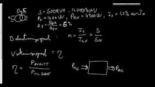 Transformator del 56 belastningsdrad og virkningsgrad [upl. by Soracco]