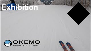 Skiing Exhibition at Okemo Mountain Feb 2 2024 [upl. by Friedly]