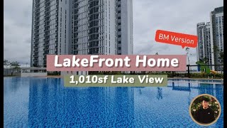 LakeFront Home  Lake View  MCT Project in Cyberjaya  1010sf 3r2b FREEHOLD  Bukan PR1MA [upl. by Massey]