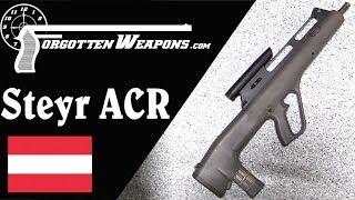 Steyr ACR A Polymer FlechetteFiring Bullpup From the 90s [upl. by Ilyk]