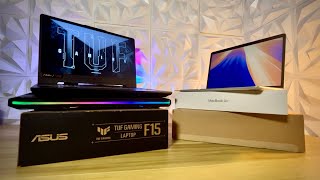 ASUS TUF F15 vs MacBook Air M1  FULL INDEPTH COMPARISON you should watch [upl. by Ecilahc90]