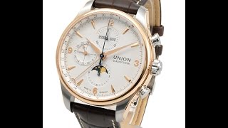 Union Belisar Chronograph Mondphase Ref D9044254601701FM10784 [upl. by Cline]