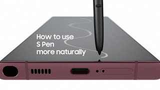 Galaxy S22 Ultra How to use S Pen  Samsung [upl. by Cinelli]