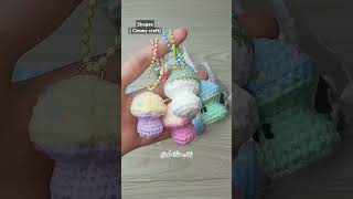 packing orderan crochet amigurumi crochetprojects shorts keychain [upl. by Nerw]