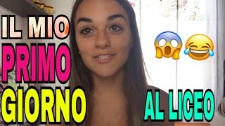 IL MIO PRIMO GIORNO DI LICEO LINGUISTICO😱😂 [upl. by Mongeau]