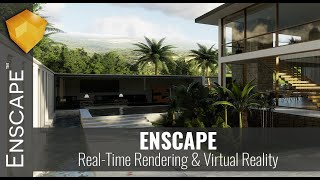 Enscape  RealTime Rendering amp Virtual Reality for Revit SketchUp Rhino amp ArchiCAD [upl. by Landmeier]