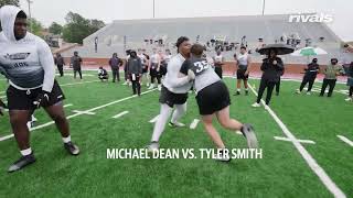 Rivals Camp Series Atlanta OL vs DL part three [upl. by Bonis45]