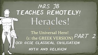 GCSE Classical Civilisation Myth and Religion Heracles the Universal Hero part 2  Metopes [upl. by Miarfe32]