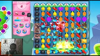 Candy Crush Saga Level 9825  3 Stars 17 Moves Completed No Boosters [upl. by Adamec294]