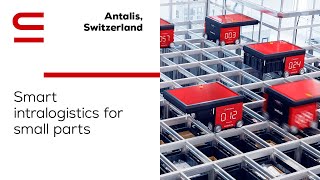 Antalis Switzerland Smart intralogistics for small parts [upl. by Ayetal]