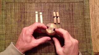 Solution Wooden Barrel Puzzle  Zusammenbau des Holztonnenpuzzles [upl. by Schwartz]