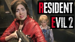 THIS GAME IS SO SCARY Resident Evil 2 [upl. by Irep]