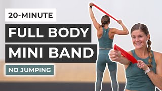 20Minute Full Body Resistance Band Workout No Jumping [upl. by Benedetto170]