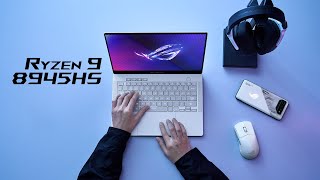 Ryzen 9 8945HS First LookThe AllNew ROG ZEPHYRUS G14 Is Crazy Fast [upl. by Shumway636]