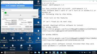 How to Download Update offline netframework 3 5 for window 10 [upl. by Garreth420]