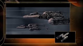 Star Wars Episode IV YWing Fighter Model Featurette [upl. by Sergius]