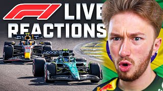 Live Reactions to the 2023 Sao Paulo Grand Prix [upl. by Karee794]