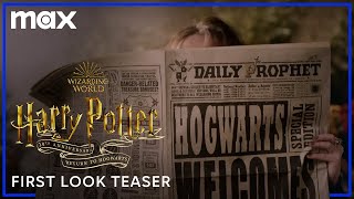 Harry Potter 20th Anniversary Return to Hogwarts  First Look Teaser  Max [upl. by Bacchus]