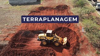 Confira o processo de TERRAPLANAGEM neste terreno em aclive [upl. by Russo]