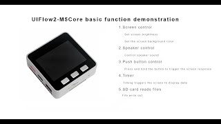 Comes with function programming demonstration  M5Core [upl. by Indnahc]